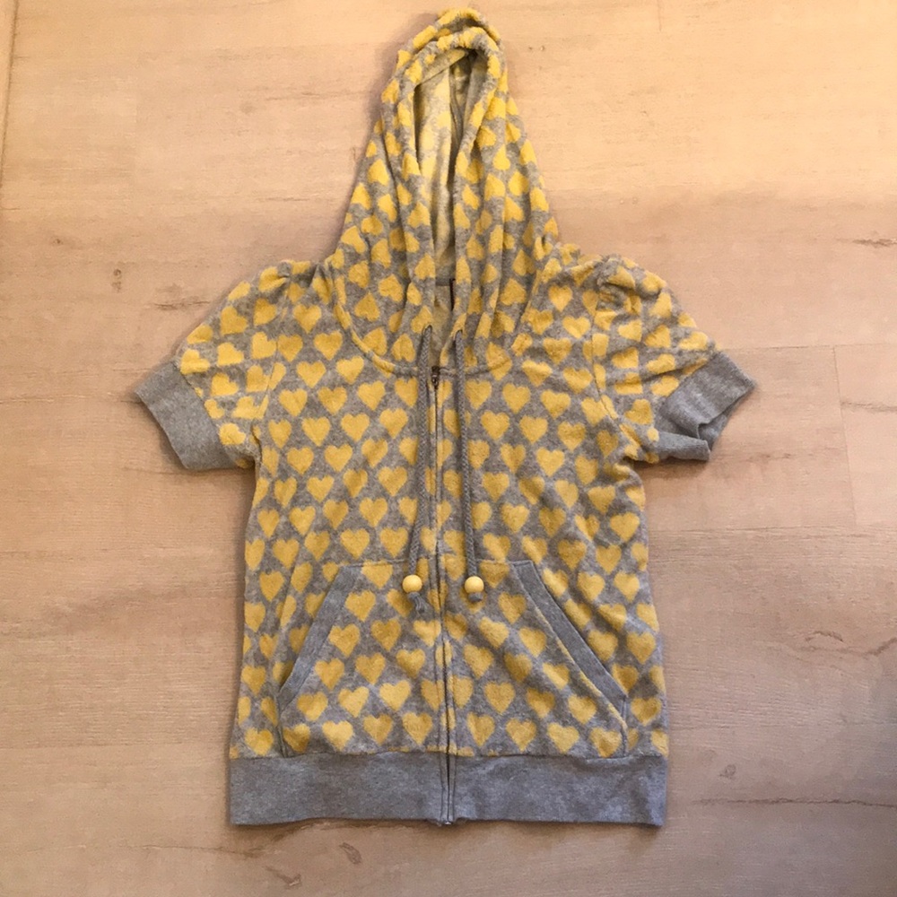 Juicy Couture short sleeved jacket, size L